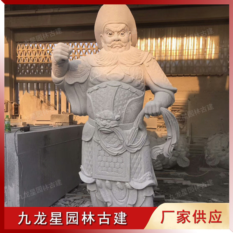 石雕周倉圖片